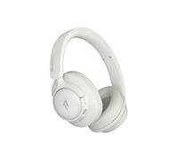 1MORE Auriculares Bluetooth Over-Ear, Cascos con Cancelación Activa de Ruido Híbrida y Audio de Alta Resolución, Auriculares On-Ear, Modo con Cable Disponible, Conexión Multipunto, 90H (Blanco)