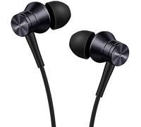 1More - Auriculares estéreo con micrófono y Mando a Distancia (Compatible con iOS y Android E1009), Color Negro, 10.9 x 6.4 x 0.3 cm