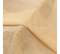 1MX1.5M - Telas de malla transpirable para sofá, cortinas de gasa, camisetas, ropa deportiva, material de tela de malla, funda de asiento, bolsas de zapatos deportivos (beige)