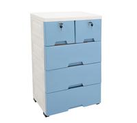 1Nachttisch Nachtkommode Beistellschrank Tücher Bücher Kommoden mit 6 Schubladen,Moderne Nachtkommode ,DIY-Platzierung,4 unteren Räder der,Vorstehender Block,kleine Schubladen mit Schlösern,für