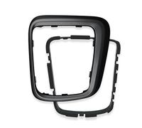 1neiSmartech Kit de marco exterior de color negro satinado + abrazadera de retención para maneta de cambio compatible con Fiat Tipo 356 357 358 desde 2015 OEM 735624491 735631235