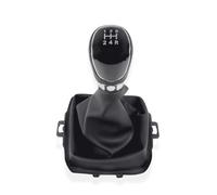1neiSmartech Kit de pomo para palanca de cambios de 5 marchas y funda de piel sintética compatible con Ford Fiesta MK5 2008 y MK6 2008-2012, OEM 8A6R-7H409-MA, 8A6R7H409MA, 1556845