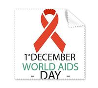 1o diciembre Día Mundial del Sida Símbolo de Solidaridad con el VIH. Ropa de limpieza. Limpiador de pantalla de teléfono 5 piezas
