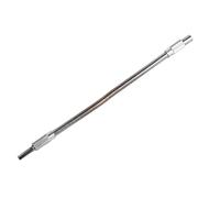 1or4 Destornillador Titular Extensión de Eje Flexible, Material de Metal, Robusto y Portátil, Protector Flexible Protege su Mano Mientras el Eje Interior Gira, Se Dobla para Usar