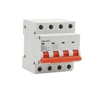 1P 2P 3P 4P DC 250V-1000V 10Sistema de fusibles de disyuntor solar Engery 3/6/10/16/20/25/32/40/50/63/80/100/125A