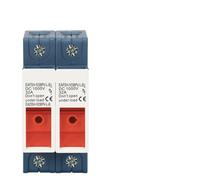 1P 2P 3P 4P Solar DC portafusibles de Alto Voltaje PV 1000V fotovoltaico 20/25A 1 Uds(20A,EAFSH-1038PV-L-B-2P)