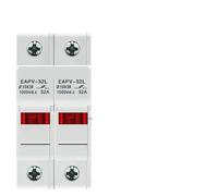 1P 2P 3P 4P Solar DC portafusibles de Alto Voltaje PV 1000V fotovoltaico 30/32A 1 Uds(32A,EAPV-32-3P)