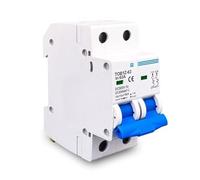 1P 2P DC 6KA 500V Mini disyuntor 3A 6A 10A 16A 20A 25A 32A 40A 50A 63A Y conexión 1 Uds Componentes electricos(2,20A)