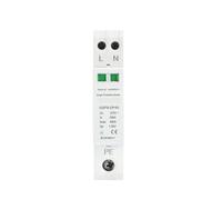 1P+N/2P 18mm 20~40KA Protector contra sobretensiones Protección contra rayos Dispositivo de descarga de bajo voltaje AC275V