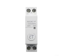1P+N WiFi para disyuntor inteligente 32A DIN Rail temporizador interruptor para relé Control remoto a través de la aplicación eWeLink para automatización del hogar para iluminación red 2.4G sin