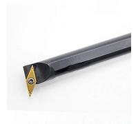 1P S16Q-SVUCR16/S16Q-SVUCL16 CNC herramienta de corte de torneado interno soporte de herramientas para inserciones de carburo VCMT1604, S16Q-SVUCR16, Negro, 1