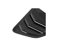 1Pair Car Rear Window Shutter Cover Trim for Sedan 8Th 2005-2011 Side Louver Trim Panel Vent Sticke