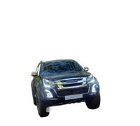 1Pair DRL Compatible With Isuzu D-max Dmax 2016 2017 LED Daytime Running Lights Front Bumper Fog Lamp Case Driving Light(White and yellow)