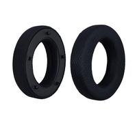 1Pair Ear Pad Headsets Earmuffs For Focal Clear Elegia Headphones Earpads Sponges Cushions Covers For(Black Mesh)