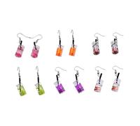 1Pair Funny Fruit Dangle Earrings Women Creative Jewelry Stylish Exquisite Present Friends for Parties and Everyday Wear Material