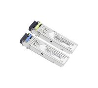 1Pair Gigabit Fiber SFP Module 1.25G Single Mode 40km LC 1310nm/1550nm Compatible with Multiple Type