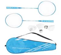 1Pair Professional Badminton Rackets Shuttlecocks Racquet Sports Set for Kids Players Indoor Outdoor Sport Easy to Use Professional Badminton Rackets Indoor Outdoor Sports Accessories