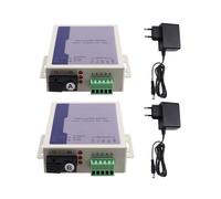 1Pair SC RS485 Bidirectional Data Optical Media Converter RS485 Communication Equipment Fiber Transceiver EU PLUG