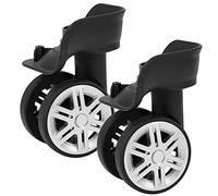 1Pair Suitcase Wheels Universal Wheel, Luggage Replacement Wheels,Mute Connected Wheels, Suitcase Luggage Carrier Wheel for Replacement Luggage Wheels Wear Silent Draw Bar Box