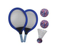 1Pair Tennis Badminton Rackets Balls Set Kit for Kids Children Boys Girls Outdoor Beach School Sports,blie