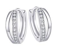 1Par Pendientes Hipoalergénicos Pequeños de Oreja para Mujer Joyería para Cumpleaños