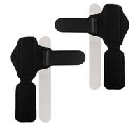 1Par Separador Dedos Corrector Dedo Martillo Protectores Dedos Pie Férula del Dedo Pie Envolturas para los Dedos para Corregir Dedos en Martillo Dedos Rotos Dedos Torcidos Dedos Superpuestos (Negro)