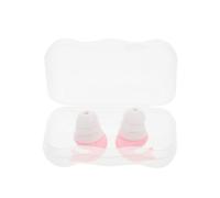 1Par Tapones De Oído Impermeables Rosa Cómodos Para Dormir Y Surfear