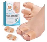 1Pares Separador de Dedos del Pie,Hallux Valgus Toe separador Para Mujer y Hombre,Separadores Dedos de los Pies Superpuestos reducir la fricción,Adecuados Para uso diari