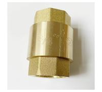 1pc 1/2" 3/4" 1" 1-1/4" 1-1/2" 2" Female to Female Thread Brass Vertical Lift Spring One Way Non Check Valve(2")