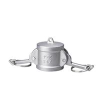 1PC 1/2 "3/4" 1 "304 Adaptador de conexión Camlock for aspersor de jardín de acero inoxidable con lengüeta Camlock de desconexión rápida for accesorios de bombas de manguera(DC,1")