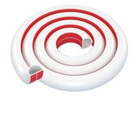 1PC 1/3/5m Flexible Floor Cable Cover Rubber Cord Self-Adhesive Wall Cord Hider Internet Wire Duct Duct Slot Cable Manage (5m)