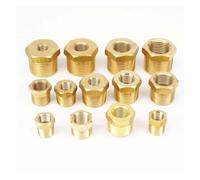 1pc 1/4'' NPT Male x 1/8'' NPT Female Thread Brass Reducer Bushing Pipe Fitting Adapter 229PSI