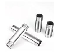 1pc 1/8" 1/4" 1/2" 3/4" 1" Male Thread Equal 100mm 150mm 200mm 300mm 400mm Extension Tube Pipe Fitting 304 Stainless Steel Connector MQXFCZUX(200mm,1/2")