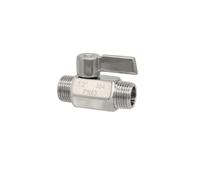1PC 1/8" BSP Male Thread 304 Stainless Steel Ball Valve