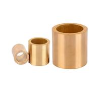 1pc-10 Uds M2 M3 M4 M5 M6 M8 M10 M12 M14 M16 cobre latón casquillo guía manga precisión rodamiento de aceite longitud 3/4/5/6/8mm(L 3mm,M8X12 OD 10PCS)