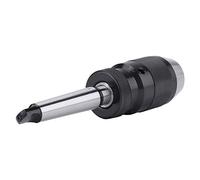 1pc 113 Mm 1/2 Acero Auto-autotruzización de Toque sin Llave Drill Chuck y Arbor Buena Textura de Metal Superficie Cómoda Fácil de Sujetar para Varias Herramientas
