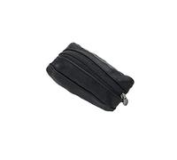 1pc 12x6cm Portátil Negro Monedero Ultraligero Mujeres Multifuncional Bolso Bolso de Cuero PU F3I7 Key Fash para Regalos Mini, Black