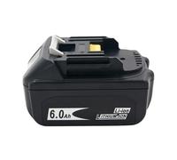 1pc 18V 6000mAh Lithium-Ion Batería Recargable Compatible con Makita BL1840 BL1850 BL1860 BL1830 BL1860B Herramienta Eléctrica Accesorios
