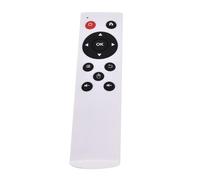 1pc 2.4G Wireless Air Mouse Gyro Voice Control Sensing Universal Mini Keyboard Control Remoto for PC Android TV Box 10m(White)