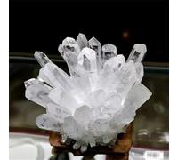 1pc 200-300g Sparkling Clear Quartz Crystal Cluster Gemstone Stone