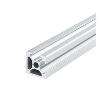 1PC 2020N2 Perfil de aleación de aluminio for impresora 3D ranurada de doble cara estándar europeo(Silver,750 mm)