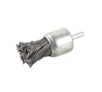 1PC 20mm 25mm 30mm Knotted Wire Wheels Brush for Drill,1/4 Inch Arbor,Wire Brush for Paint Removal(6X30MM)