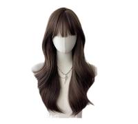 1pc 24 Inch Red Curly Wave Synthetic Wig Heat-Resistant Natural Smooth Hair Stylish Party Wigs For Women(DM406-9-6A)
