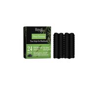 (1pc)24-Pack Bamboo Charcoal Nose Strips - Deep Pore Cleansing for Blackheads & Oil Control | Gentle Formula for All Skin Types