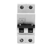 1pc 250V CC 2P Bajo voltaje Circuito de aire en miniatura interruptor de energía solar 16a/32a/63a (16A)