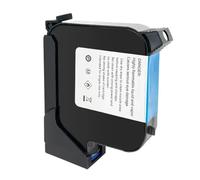 1PC 2588 Cartucho de Tinta 12,7 mm TIJ Impresora de inyección de Tinta portátil Tinta solvente Secado rápido Tinta sin cifrar Negro Rojo Azul G1309S IQ800 Compatible con(Black)