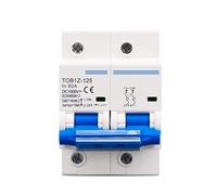 1PC 2P 1000V DC MCB 125A Circuit breaker CZMDKEXM