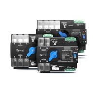 1pc 2P L N 110V-120V 100A Din Rail 3 phase Dual Power Automatic Transfer Electrical Selector Switch Uninterrupted TOQ7 OSBCMZGE