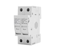 1pc 2P WITHOUT LED 1100V DC Fuse Holder 10 * 38mm High Voltage PV TOPV-32X
