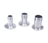 1pc 3/4" NPT Male x 1.5" Tri Clamp 304 Stainless Steel Ferrule Fitting Home Brew Beer